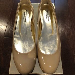 Andrea Carrano Baby Beige Flats